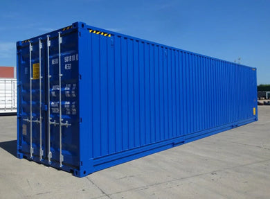 RECIPIENTE MARÍTIMO 40 PÉS ALTA BALDE